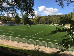 Vue du stade synthétique Lucien Lecuyer