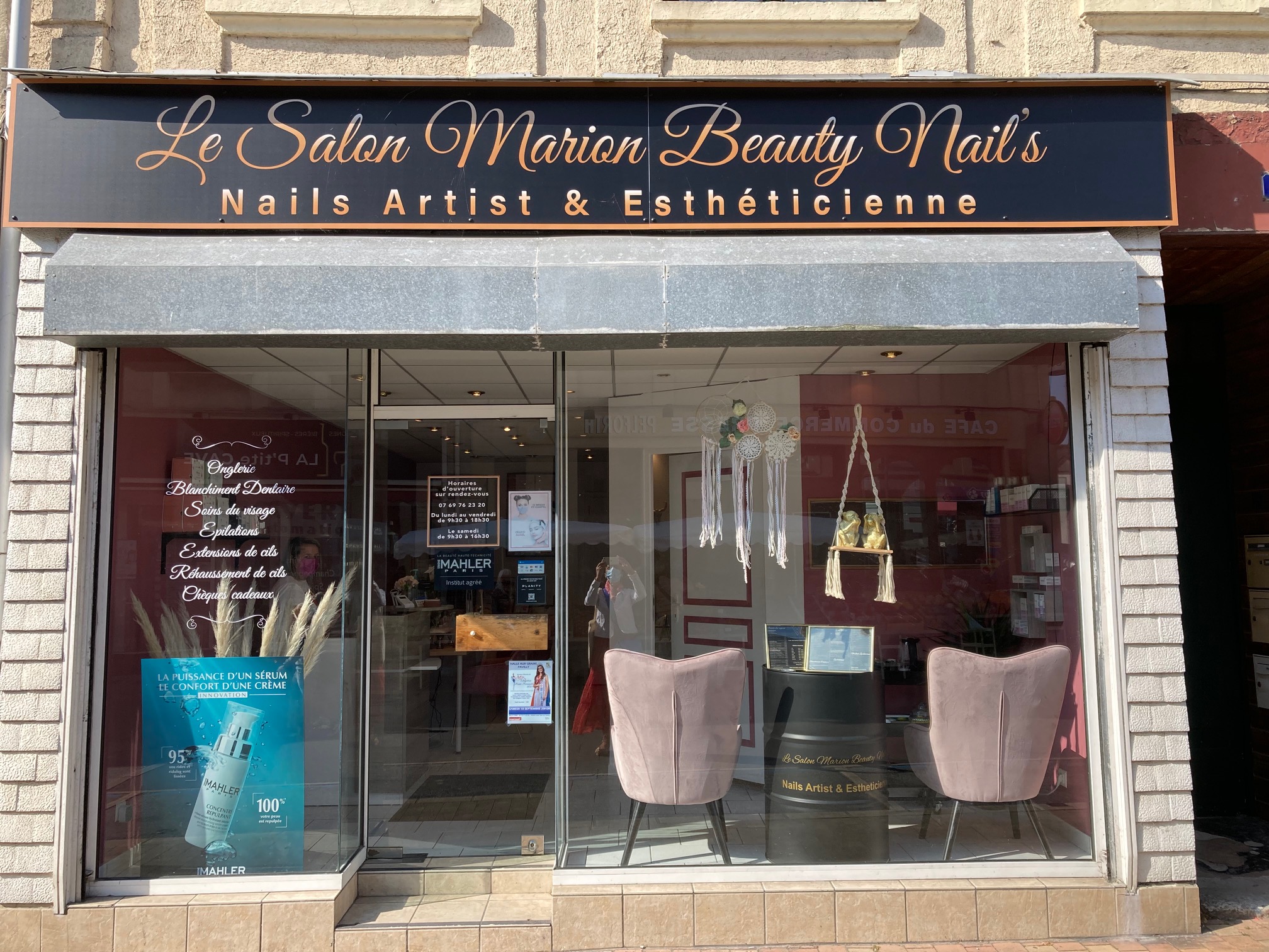 Le salon marion beauty nail's Mairie de Pavilly